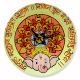 Handcrafted Ganesha Lippan Art Wall Clock